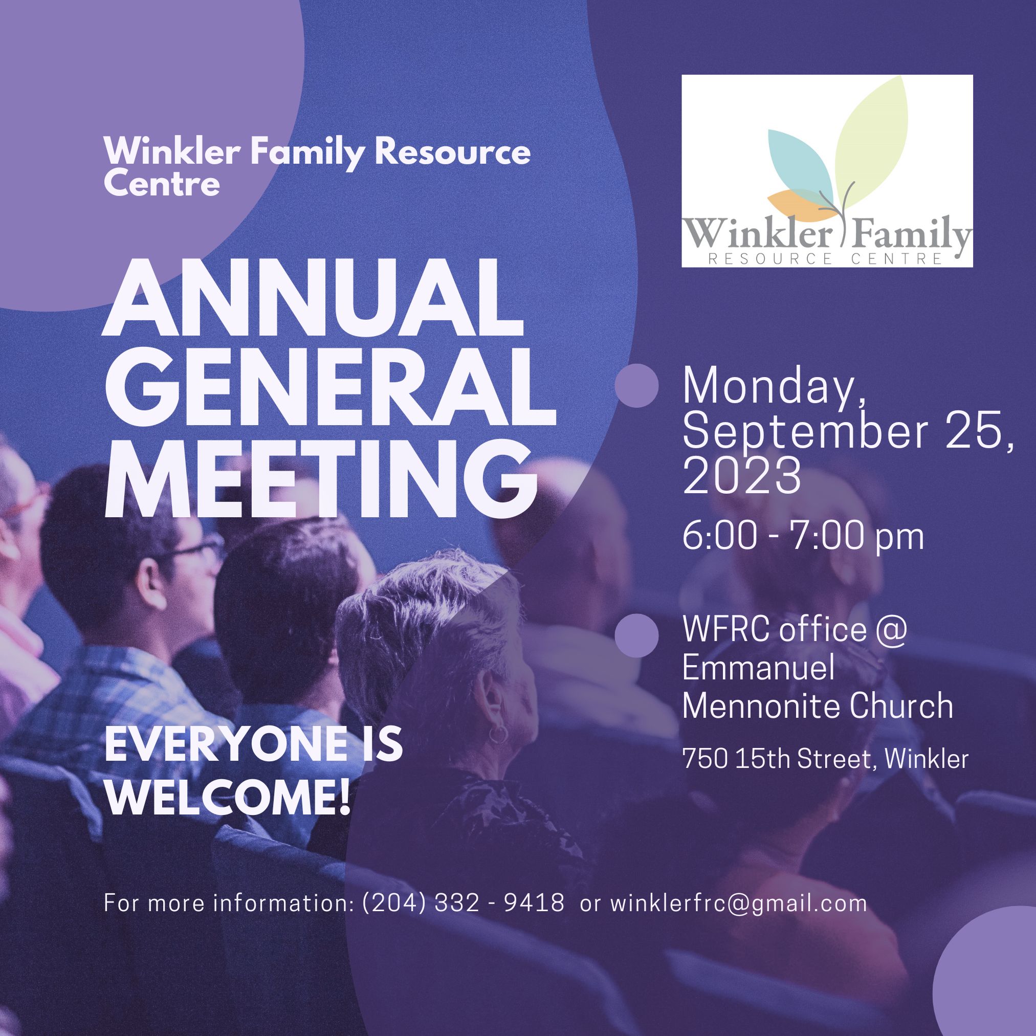 Winkler Family Resource Centre Providing Education, Building